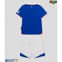 Otroški Nogometni dresi Rangers Domači 2025-26 Kratek Rokav (+ Kratke hlače)